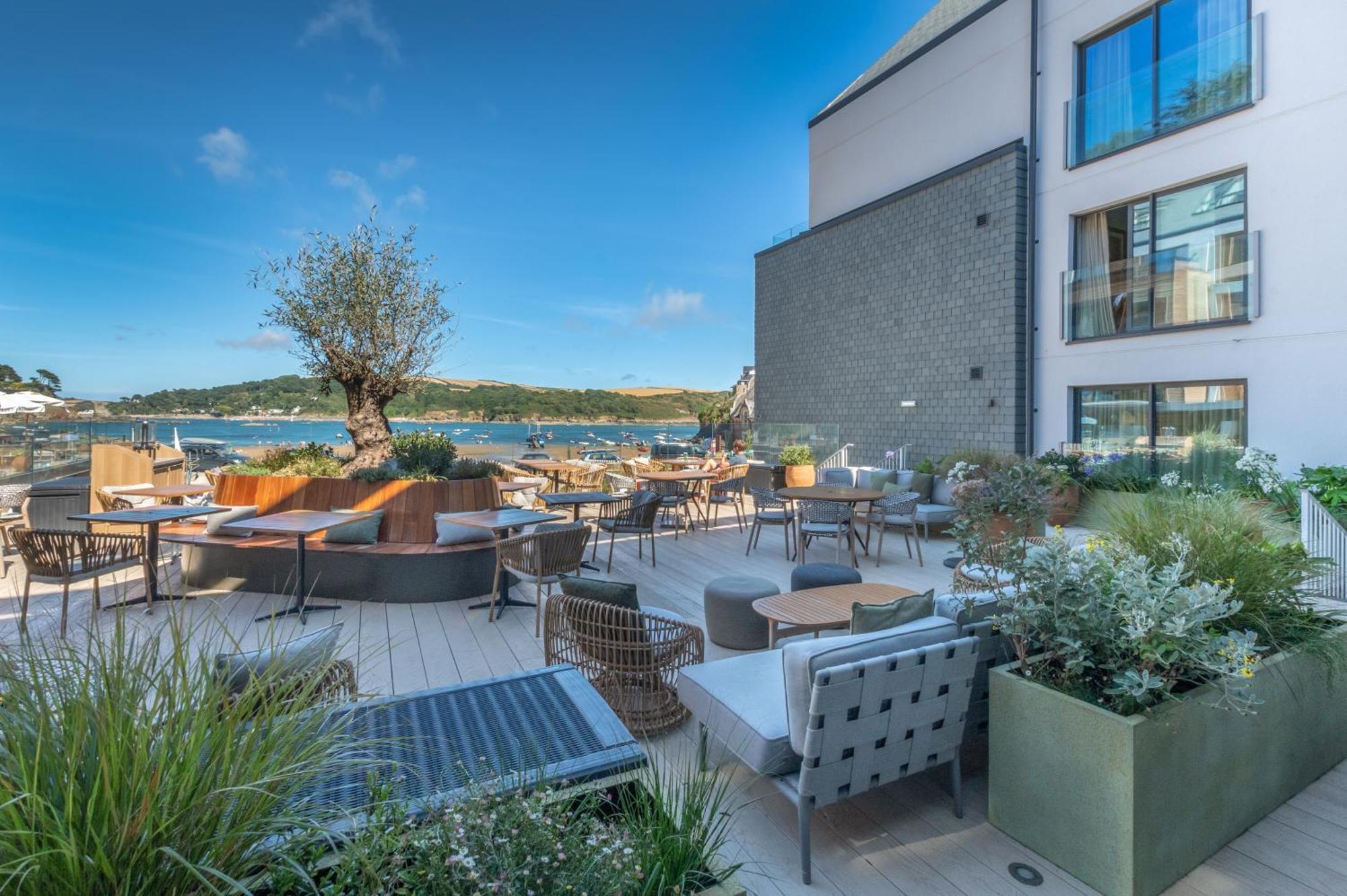 Harbour Beach Club, Hotel & Spa Salcombe Exteriör bild